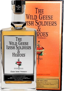 Виски Irish Soldiers & Heroes Rare Irish, The Wild Geese, 5 лет, 0.75 л (п/у)