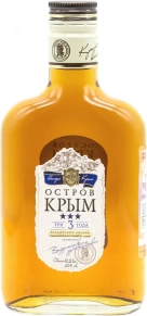 Коньяк Остров Крым, 3 года, 0.25 л