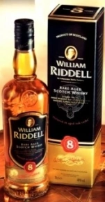 Виски William Riddell, 8 лет, 0.7 л (п/у)