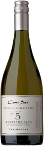 Вино Single Vineyard Chardonnay, Cono Sur, DO, 0.75 л