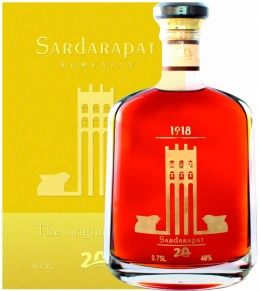 Коньяк Сардарапат, 20 лет, 0.75 л (п/у)