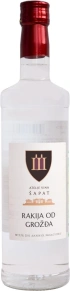 Бренди Rakija od Grozda, Atelje Vina Sapat, 0.75 л