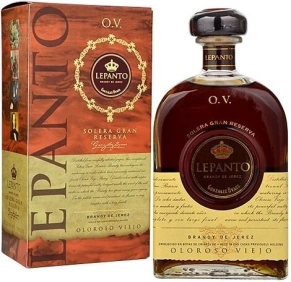 Бренди Oloroso Viejo, Lepanto, Солера Гран Резерва, 15 лет, 0.7 л (п/у)