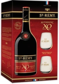 Бренди Authentic, Saint-Remy, XO, 2 года, 0.7 л (п/у)