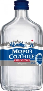 Водка Классическая, Мороз и Солнце, 0.1 л