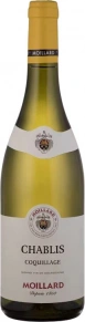 Вино Chablis Coquillage, Moillard, AOC, 2023, 0.75 л