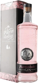 Джин Strawberry, Puerto de Indias, 1.75 л (п/у)