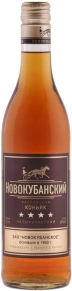 Коньяк Новокубанский, 4 Stars, 4 года, 0.5 л