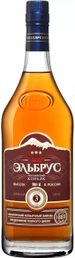 Коньяк ККЗ, Эльбрус, 3 zvezdy, 3 года, 0.5 л