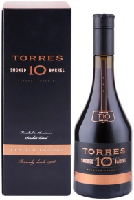 Бренди Smoked Barrel, Torres, 10 лет, 0.7 л (п/у)