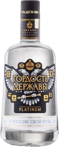 Водка Платина, Гордость Державы, 0.5 л