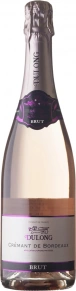 Игристое вино Cremant de Bordeaux Brut Rose, Dulong, AOP, 0.75 л