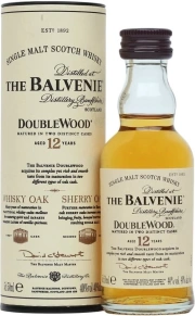 Виски Doublewood, Balvenie, 12 лет, 0.05 л (п/у)