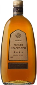 Коньяк Звезды Прасковеи, 4 Zvezdy, 4 года, 0.7 л