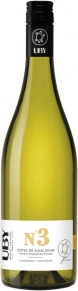 Вино №3 Colombard-Sauvignon, Uby, IGP, 2024, 0.75 л